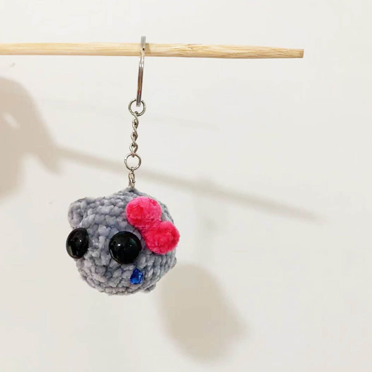 TikTok Sad Hamster With Meme Sound Handmade Small Crochet Hamster